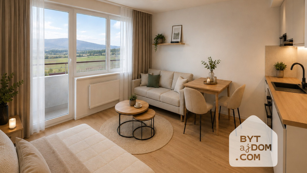Na predaj priestranná garsónka 35 m2 Bratislava IV DNV