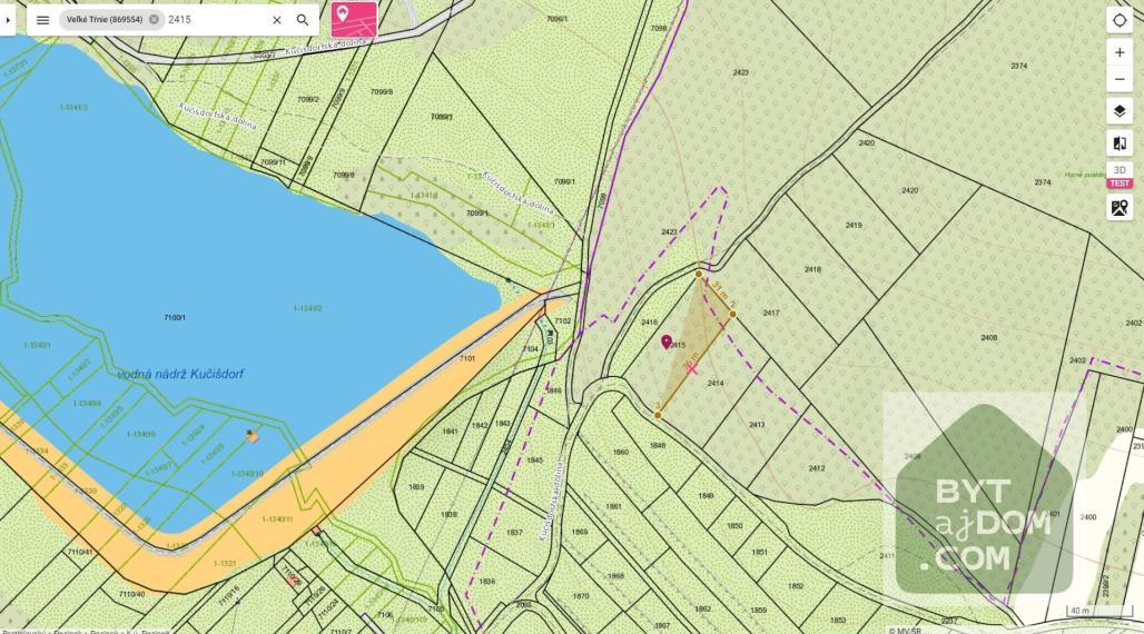 Predaj lesa - Kučišfdorská dolina